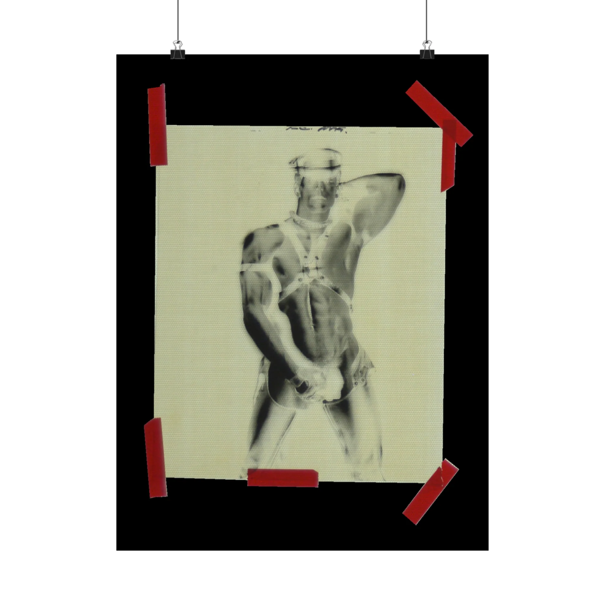 90S VINTAGE GAY PORN TRANSPARENCY Matte Vertical Poster #2 - Image 12