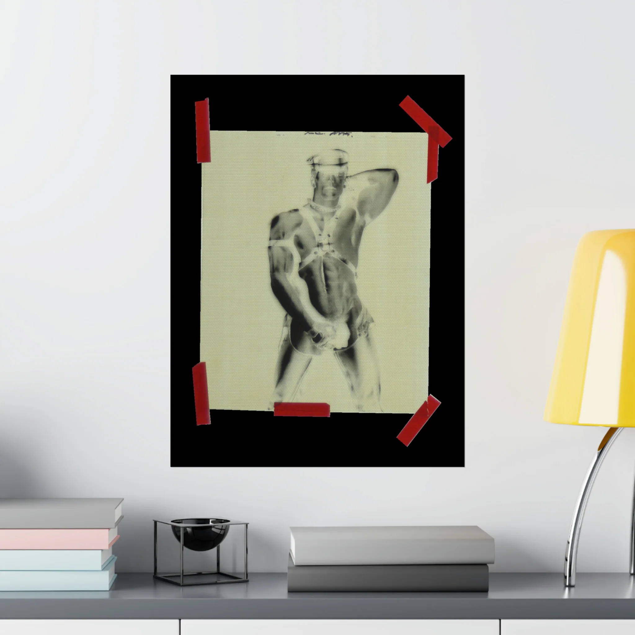 90S VINTAGE GAY PORN TRANSPARENCY Matte Vertical Poster #2 - Image 3