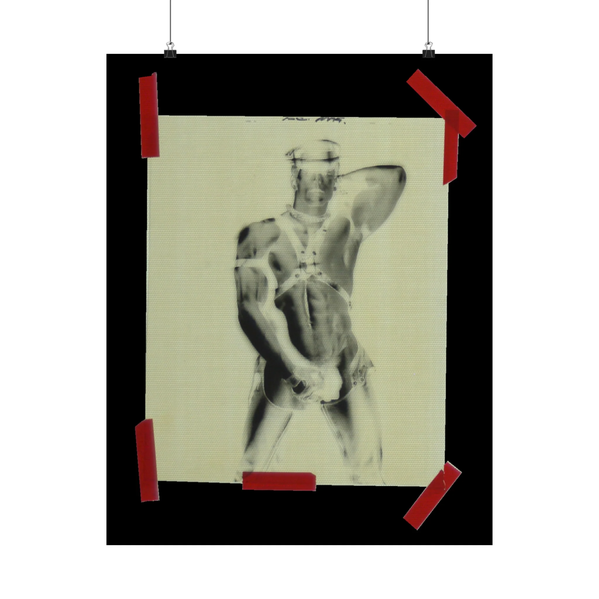 90S VINTAGE GAY PORN TRANSPARENCY Matte Vertical Poster #2 - Image 4