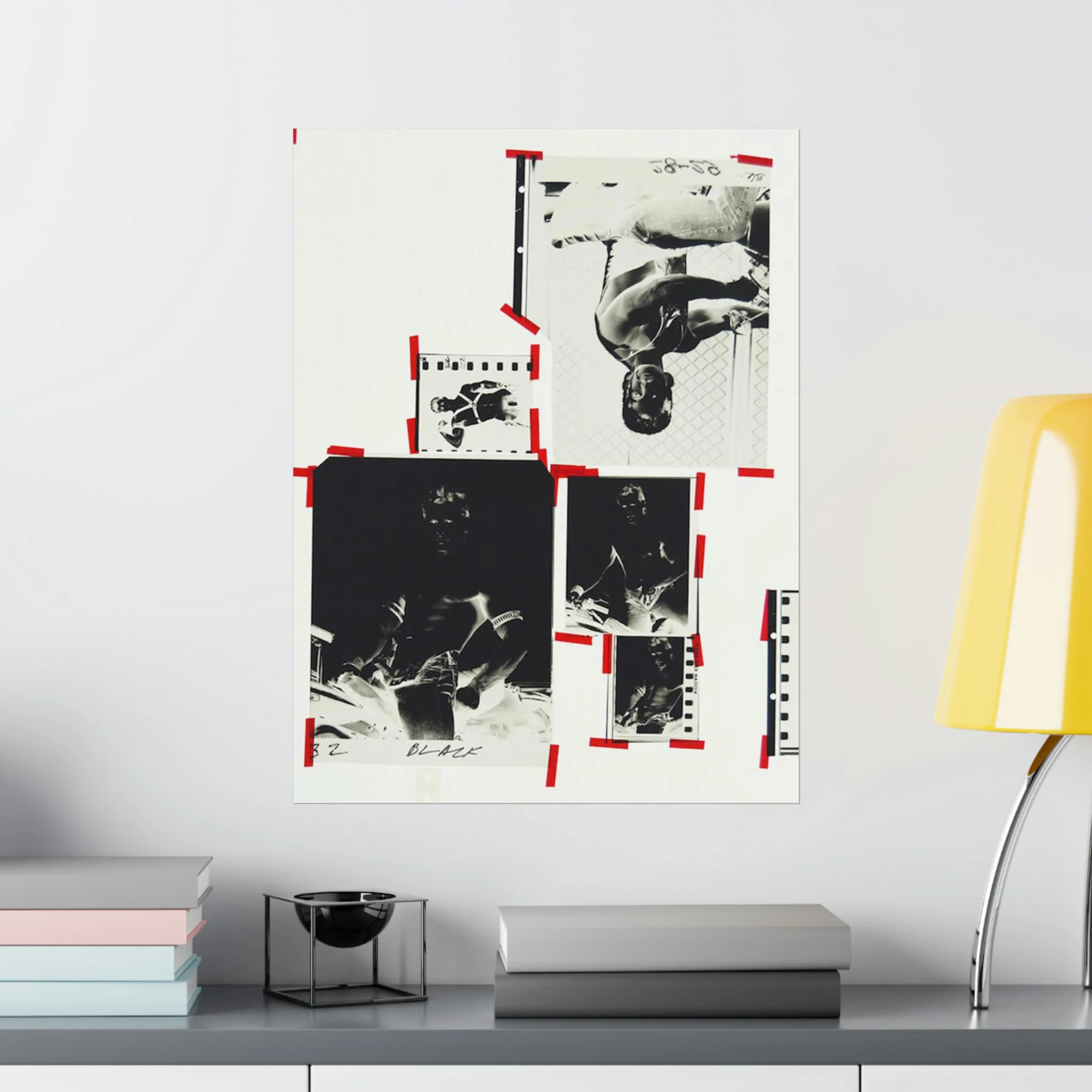 90S VINTAGE GAY PORN TRANSPARENCY Matte Vertical Poster - Image 2