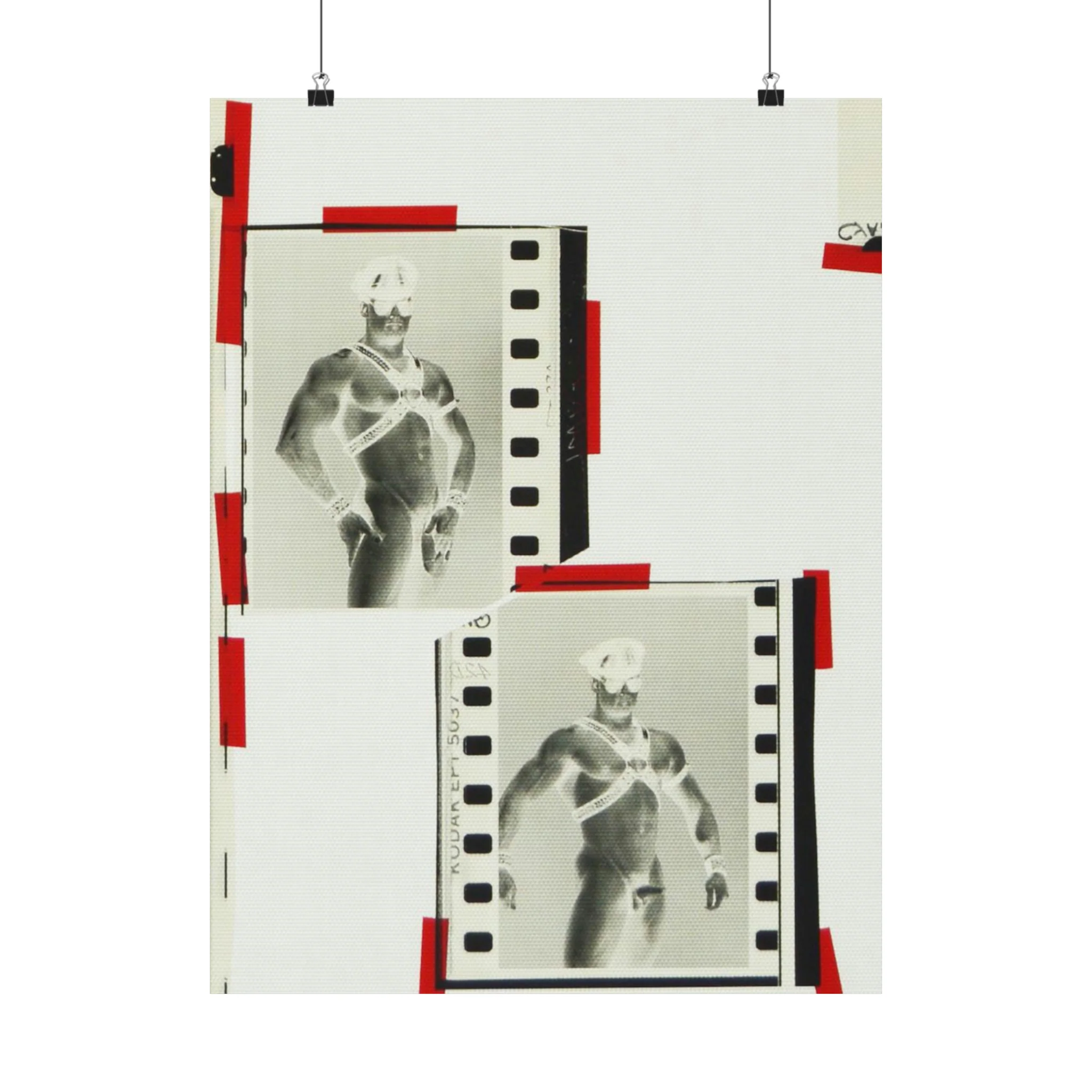 90S VINTAGE GAY PORN TRANSPARENCY Matte Vertical Poster #20