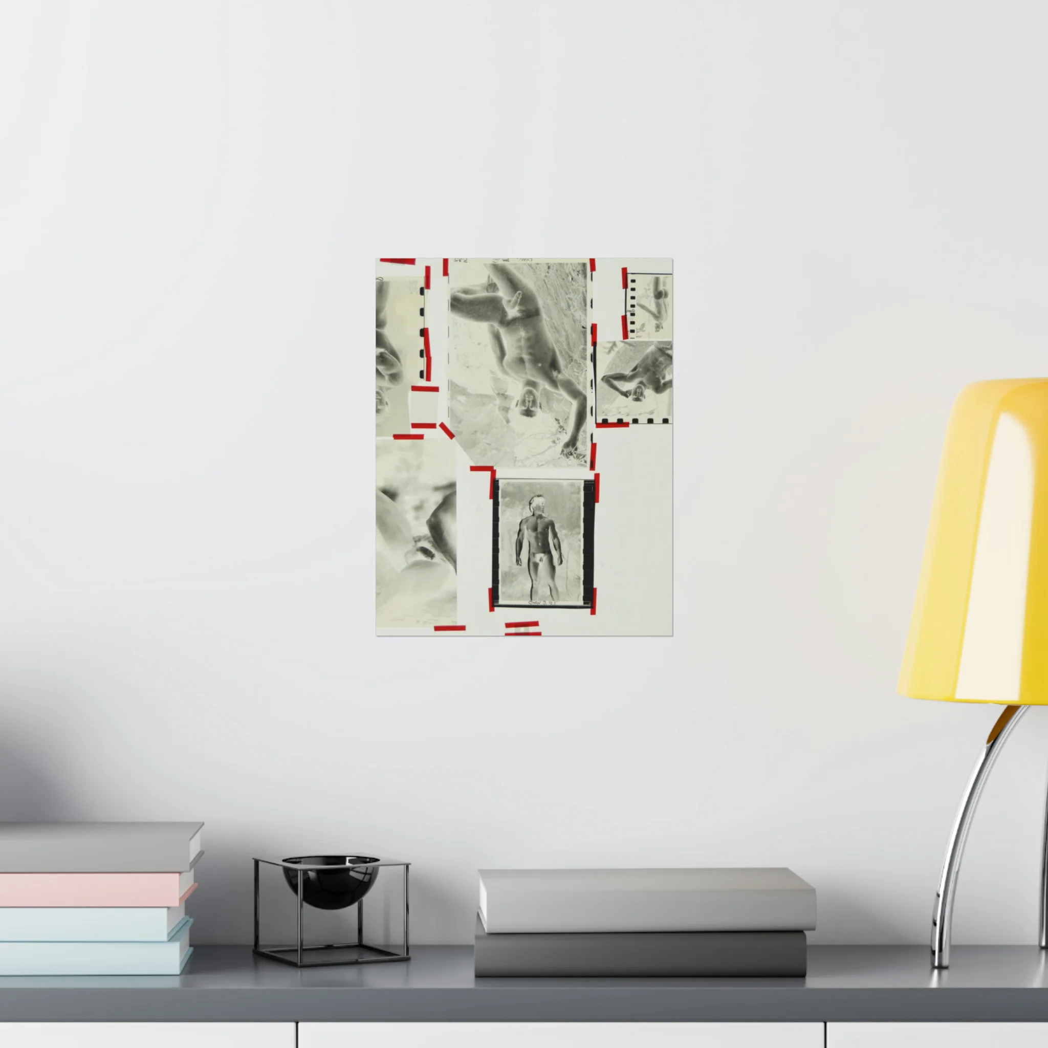 90S VINTAGE GAY PORN TRANSPARENCY Matte Vertical Poster #25