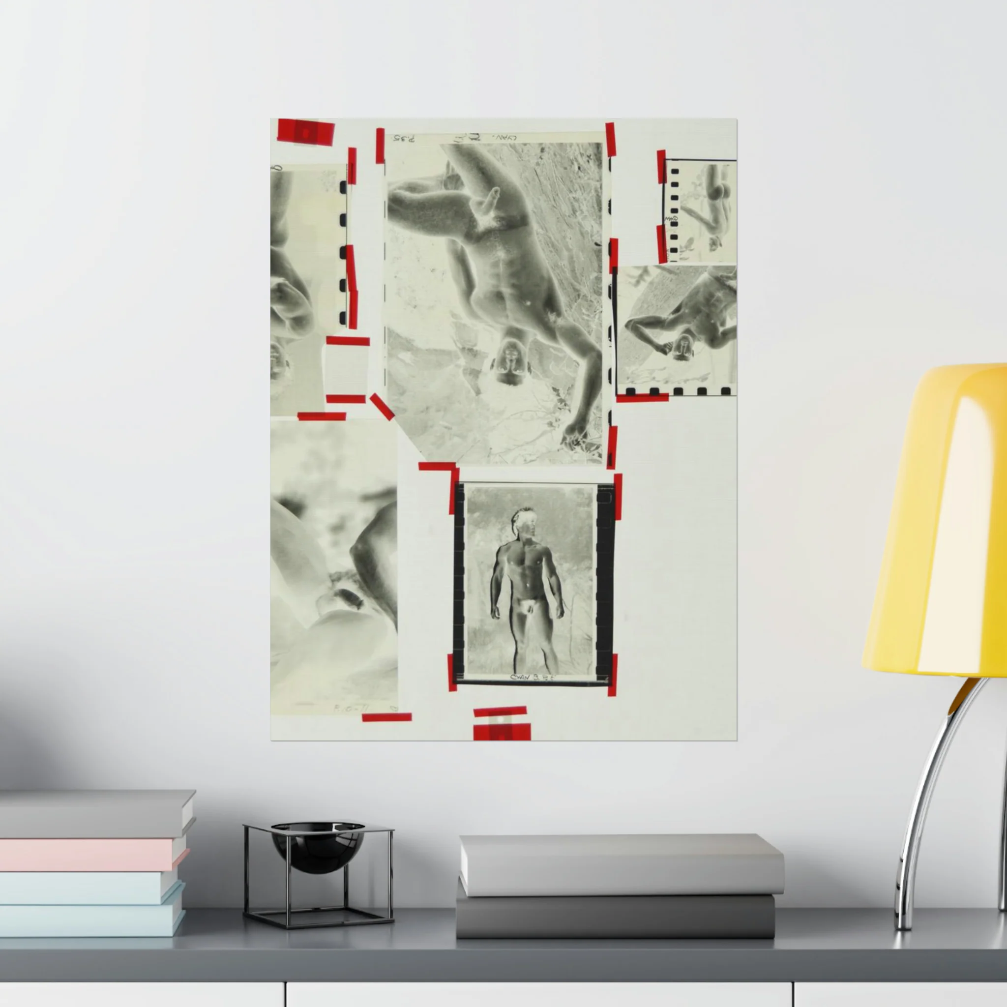 90S VINTAGE GAY PORN TRANSPARENCY Matte Vertical Poster #25 - Image 2