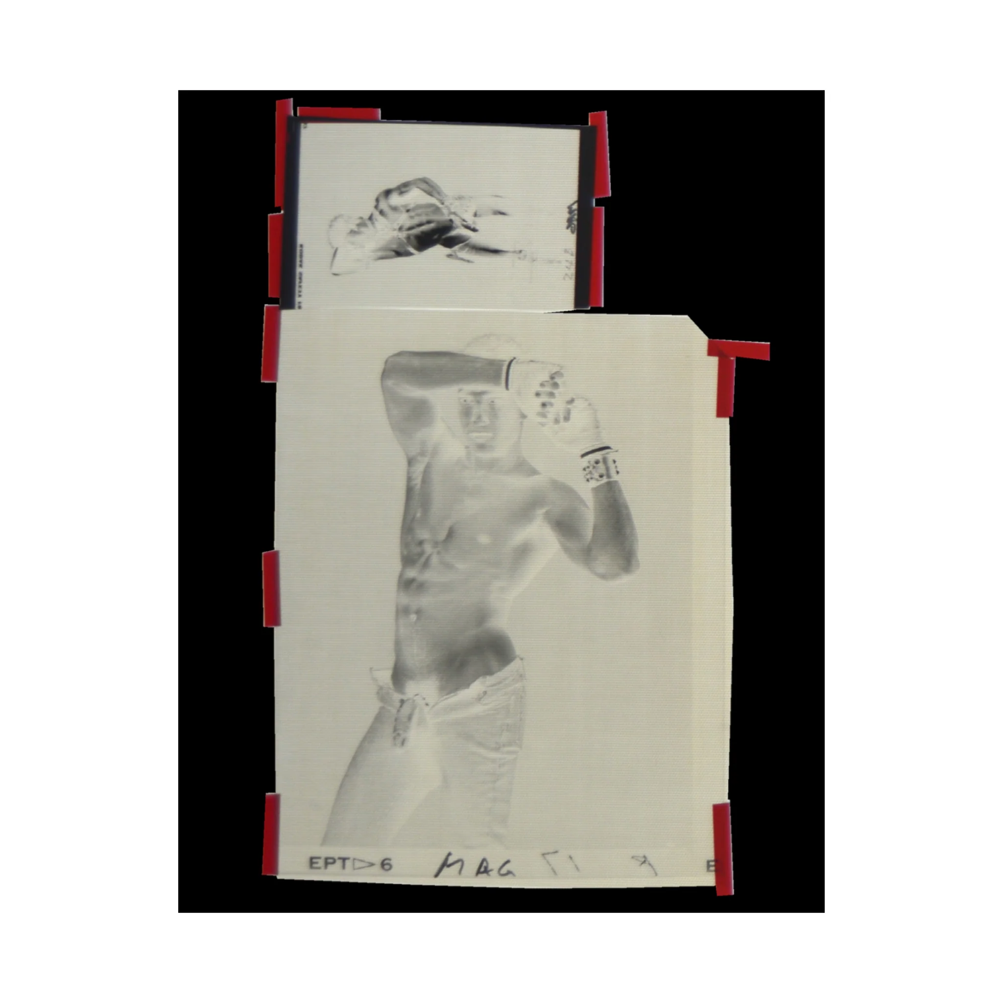 90S VINTAGE GAY PORN TRANSPARENCY Matte Vertical Poster #5 - Image 5