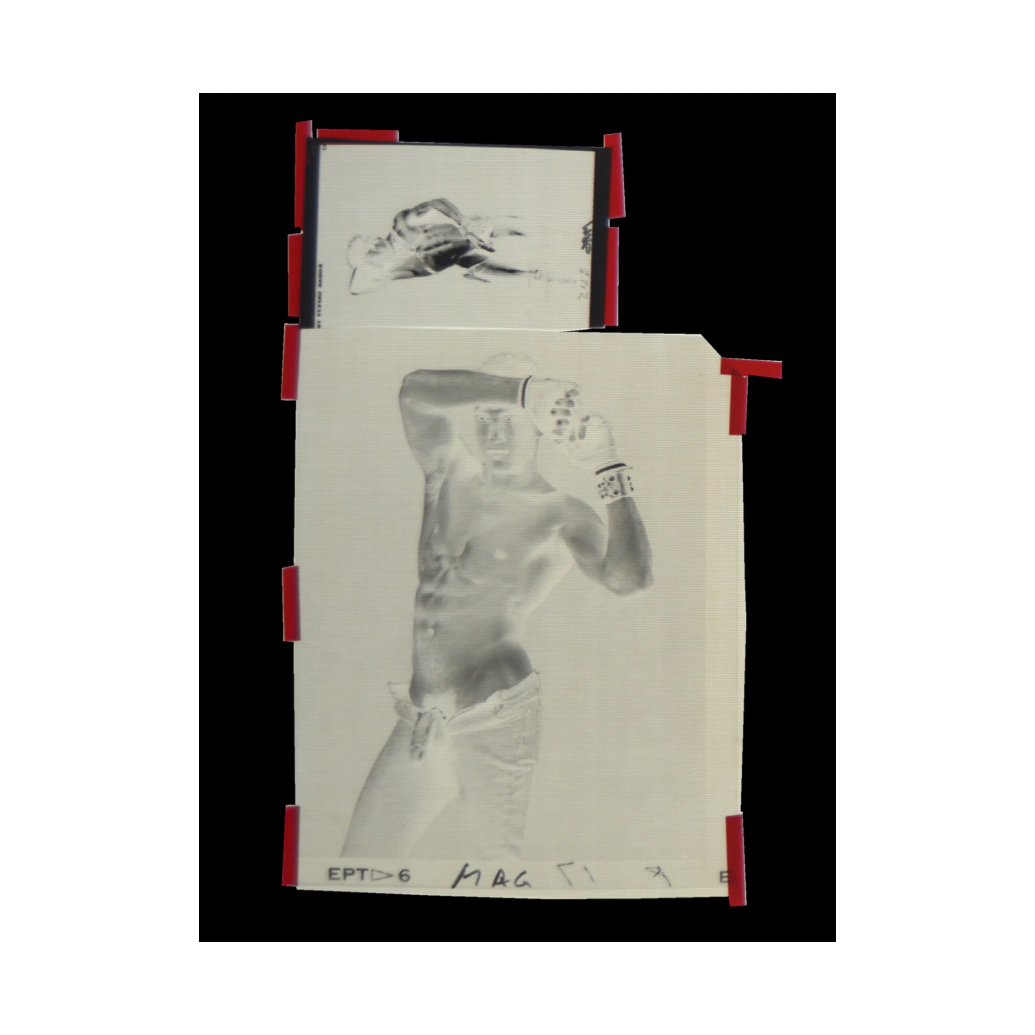 90S VINTAGE GAY PORN TRANSPARENCY Matte Vertical Poster #5 - Image 9