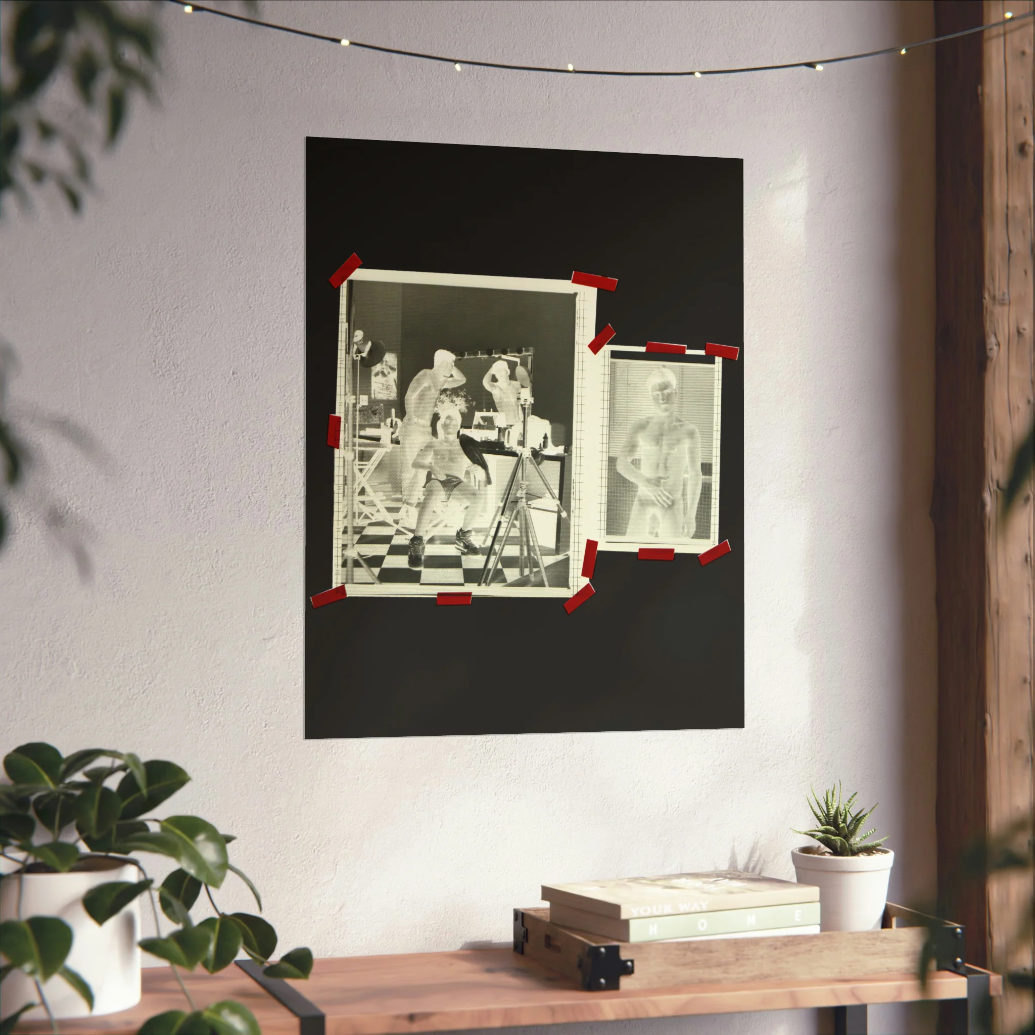 90S VINTAGE GAY PORN TRANSPARENCY Matte Vertical Poster #6 - Image 15