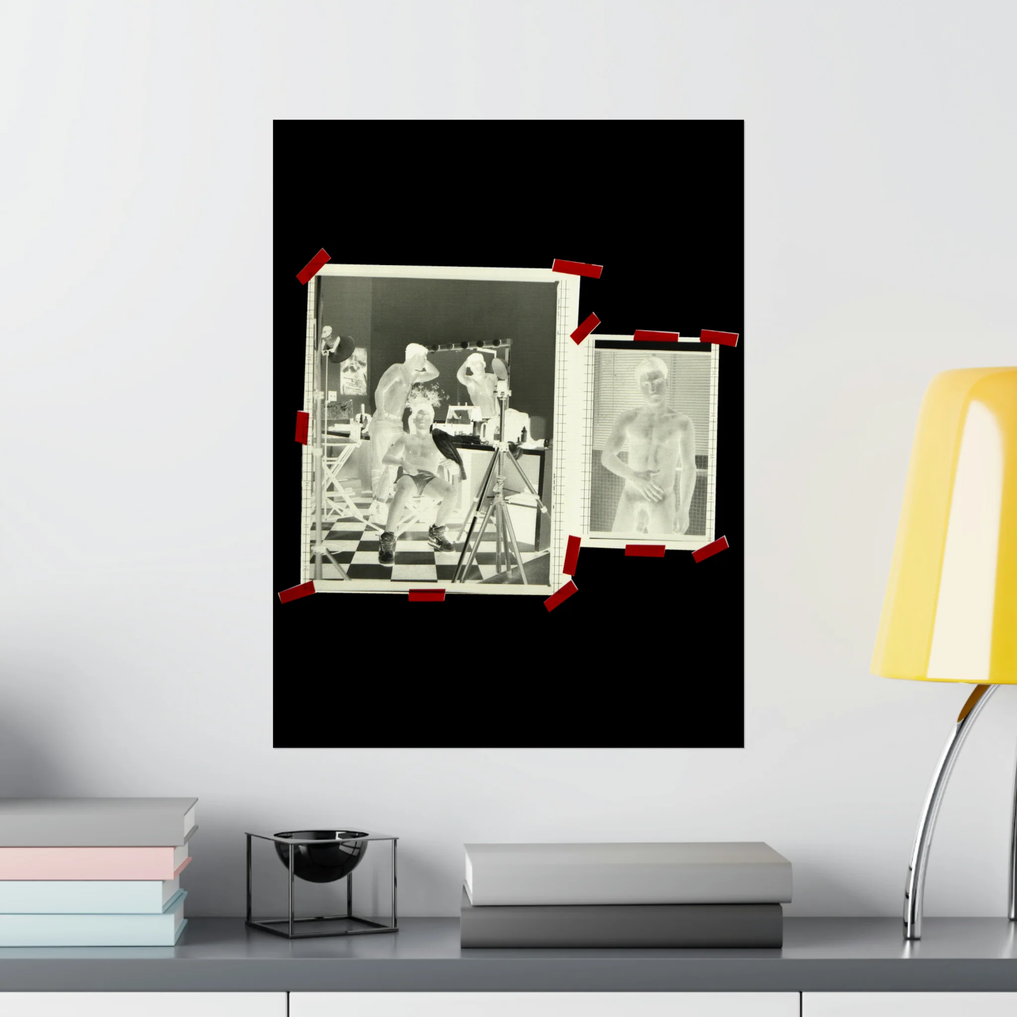 90S VINTAGE GAY PORN TRANSPARENCY Matte Vertical Poster #6 - Image 2