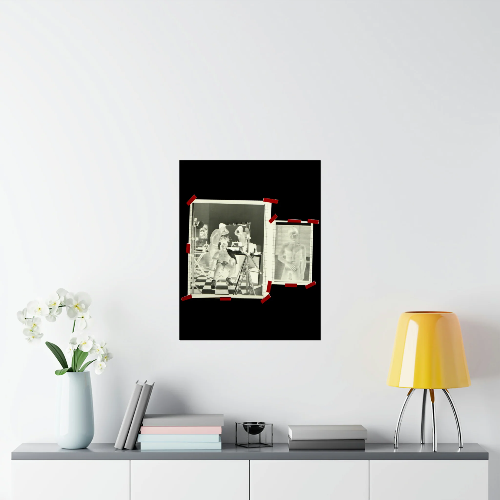 90S VINTAGE GAY PORN TRANSPARENCY Matte Vertical Poster #6 - Image 3