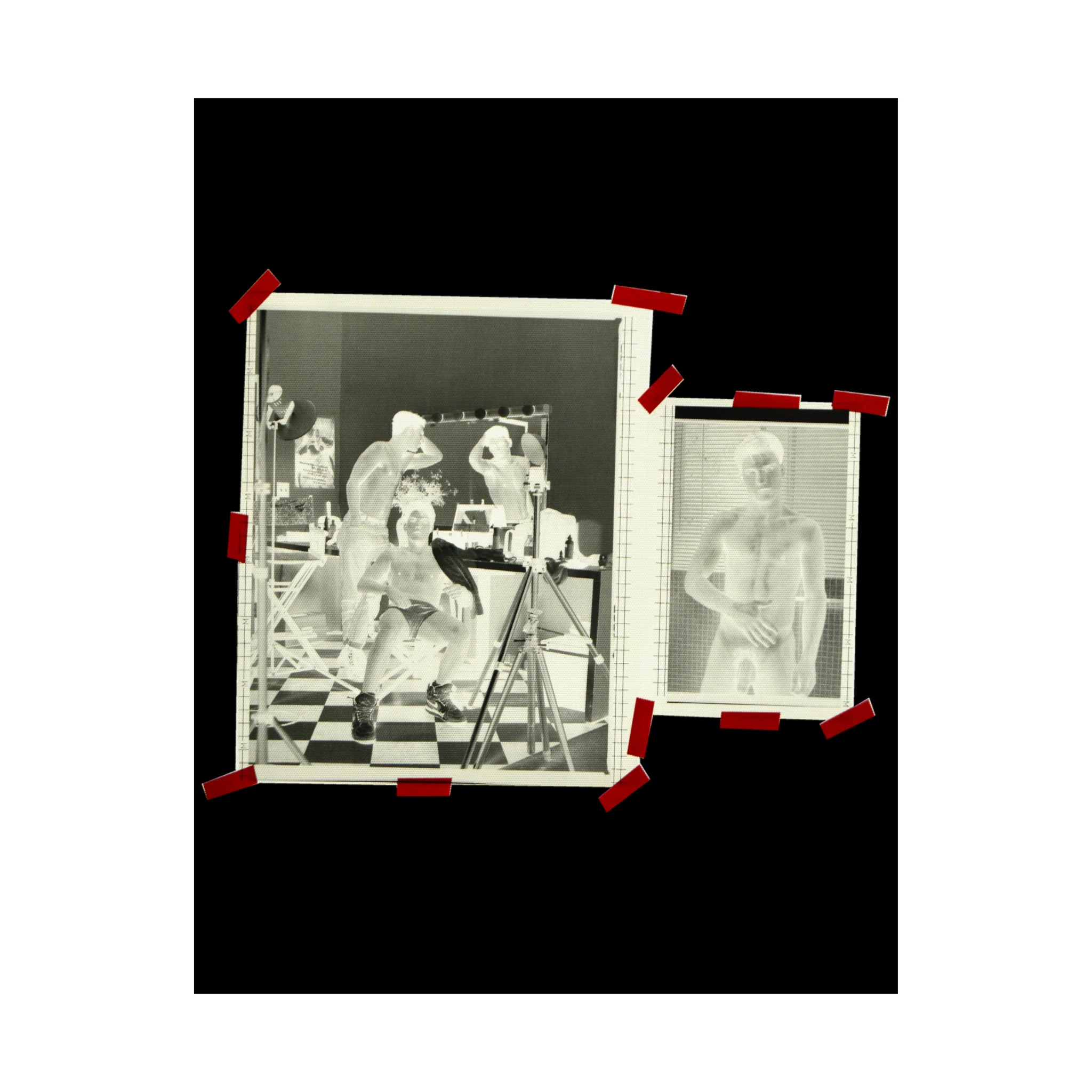 90S VINTAGE GAY PORN TRANSPARENCY Matte Vertical Poster #6 - Image 5