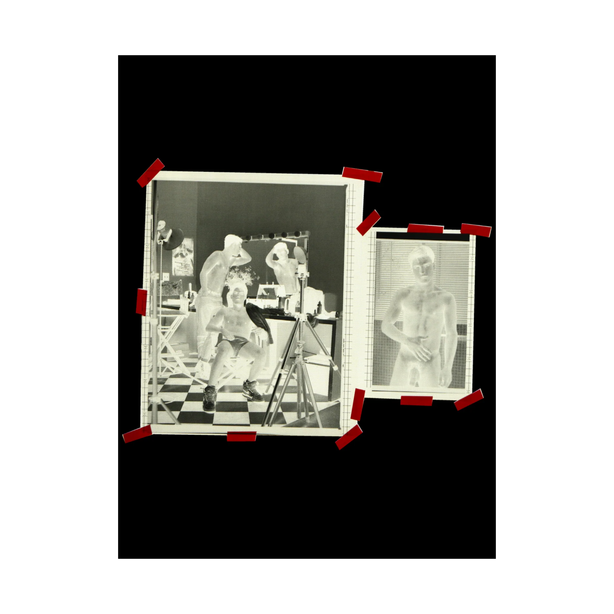 90S VINTAGE GAY PORN TRANSPARENCY Matte Vertical Poster #6 - Image 9