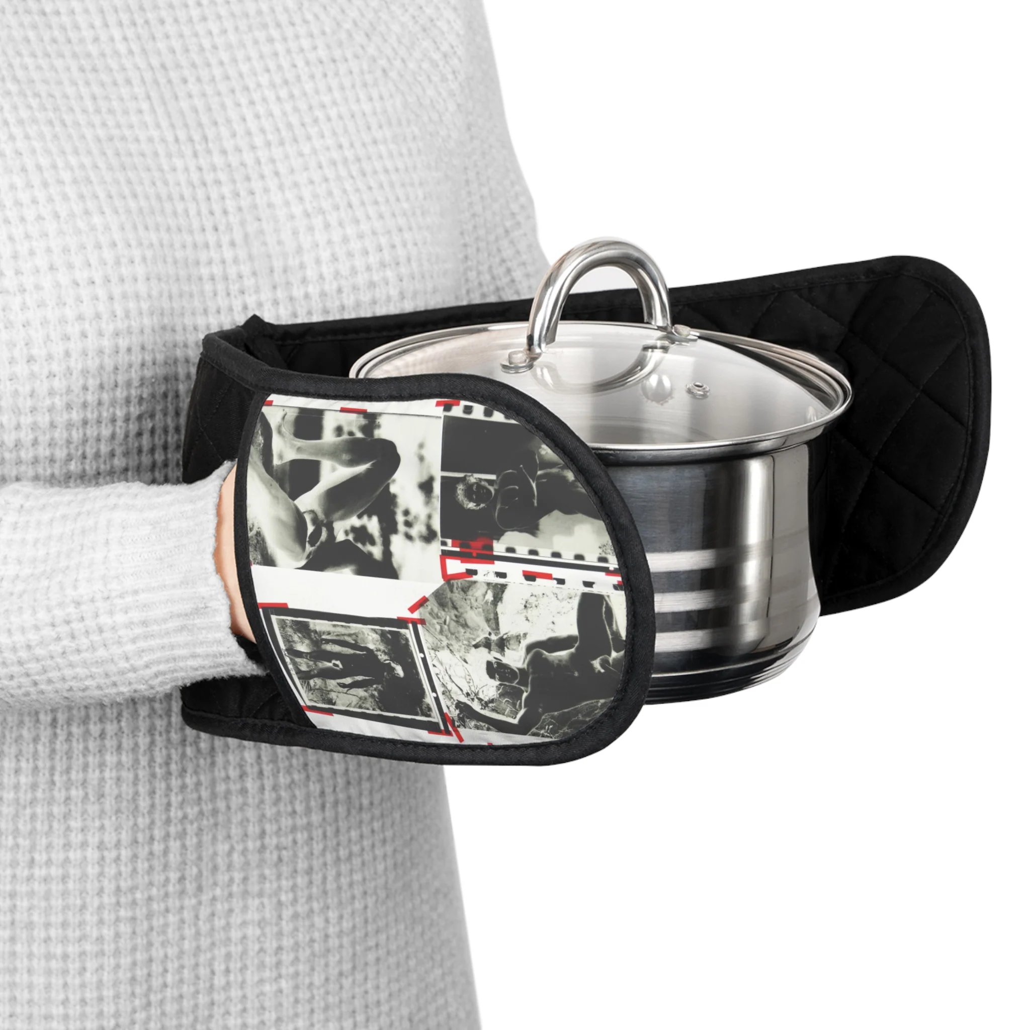 90S VINTAGE GAY PORN TRANSPARENCY Oven Mitts - Image 4