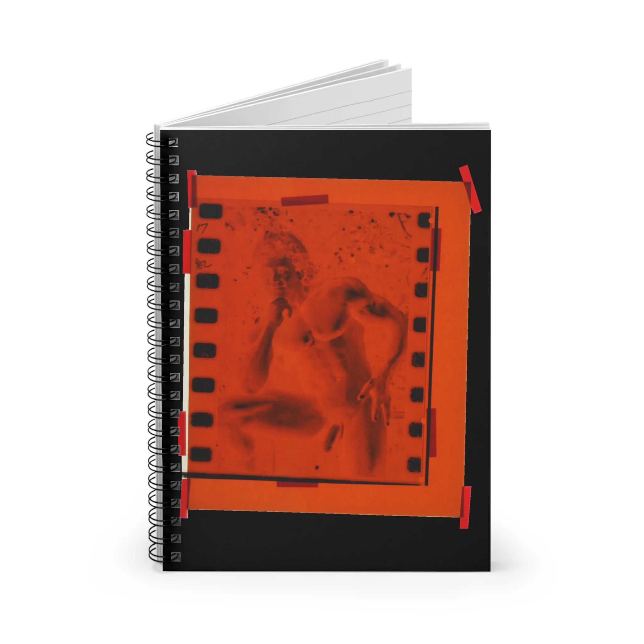 90S VINTAGE GAY PORN TRANSPARENCY Spiral Notebook - Ruled Line - Image 2