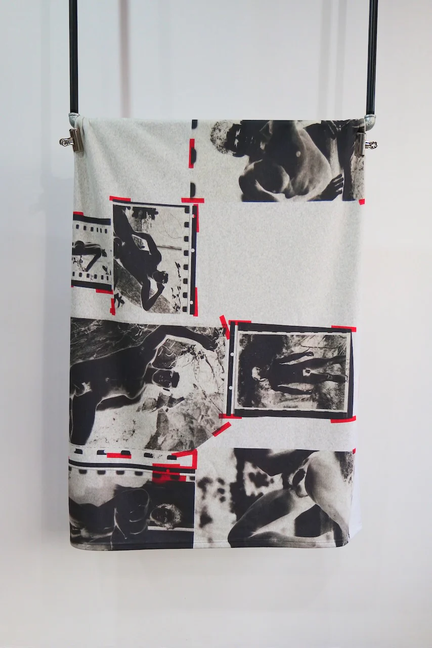 90S VINTAGE GAY PORN TRANSPARENCY SWEATSHIRT BLANKET #1 - Image 6