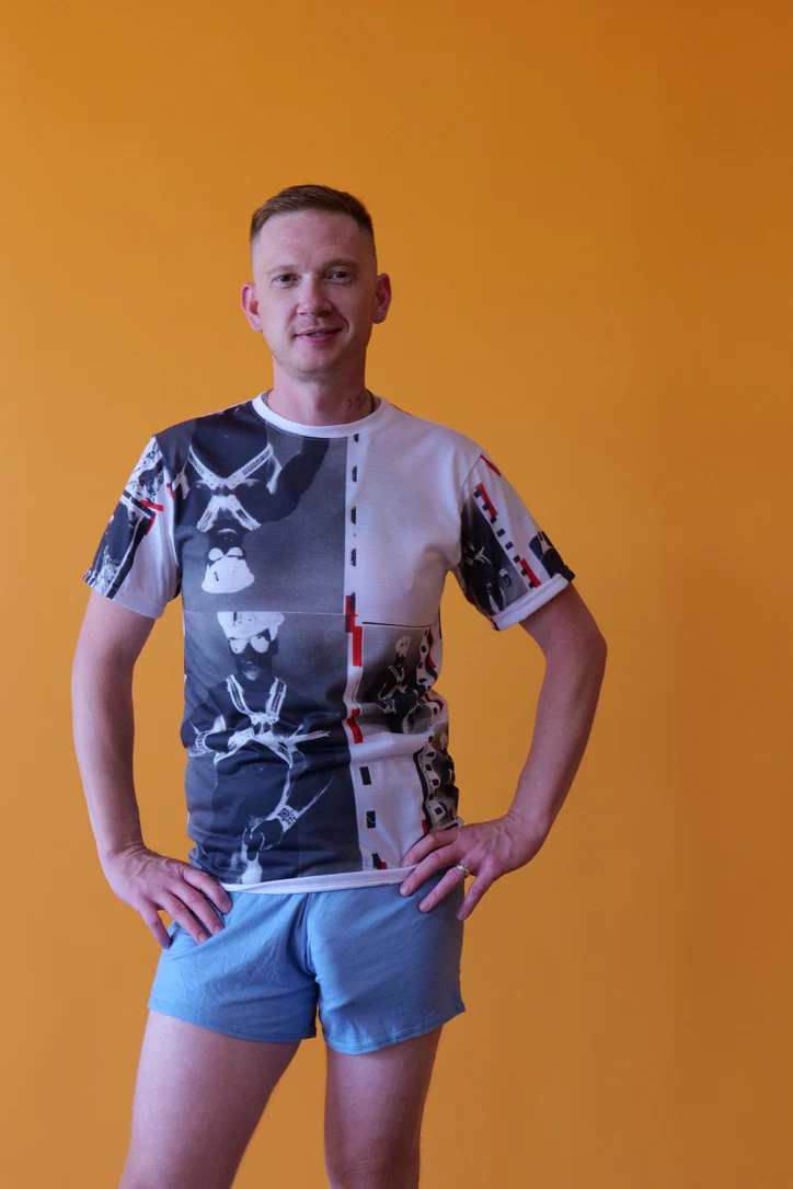 90S VINTAGE GAY PORN TRANSPARENCY Tee - Image 2