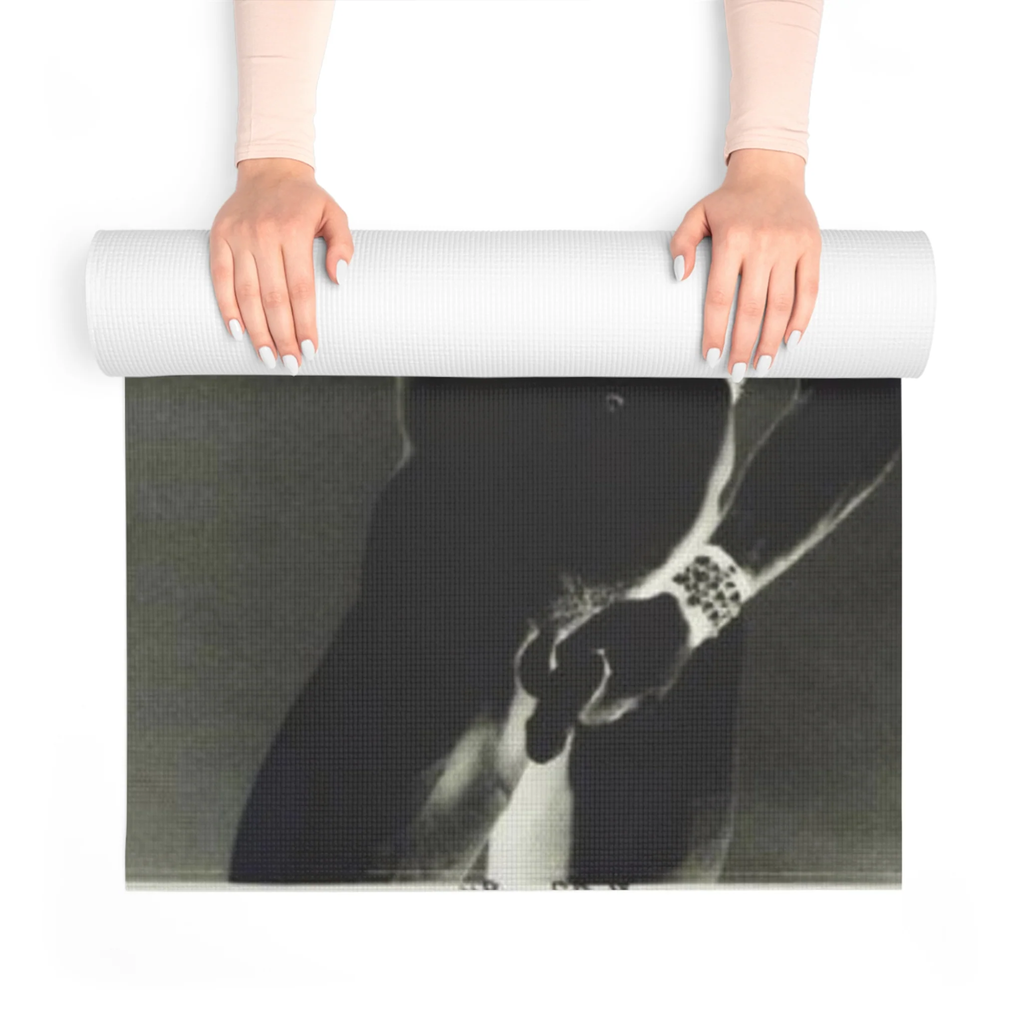 90S VINTAGE GAY PORN TRANSPARENCY Yoga Mat - Image 4