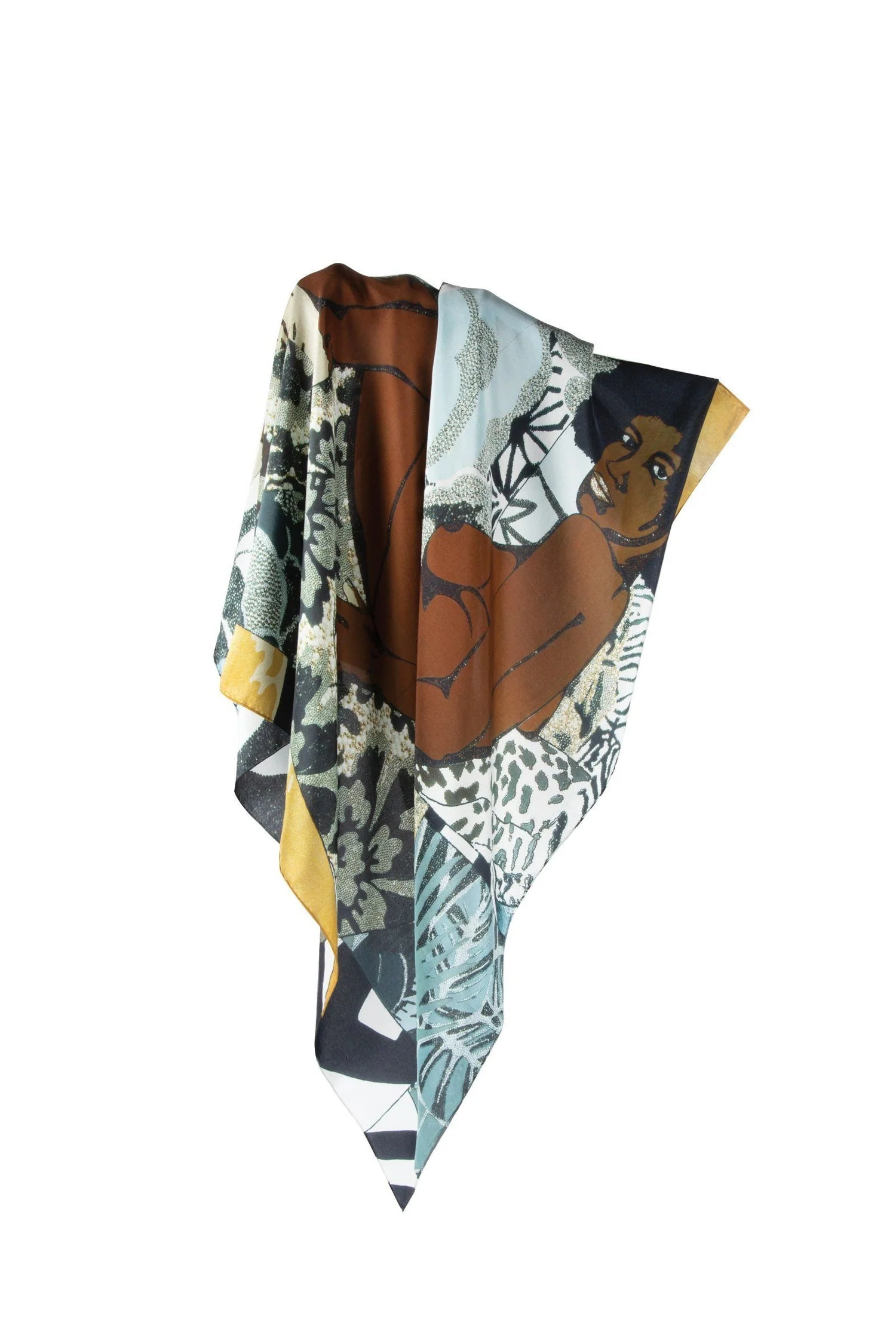 A Little Taste Outside Of Love Scarf by Mickalene Thomas x Third Drawer Down - Image 2