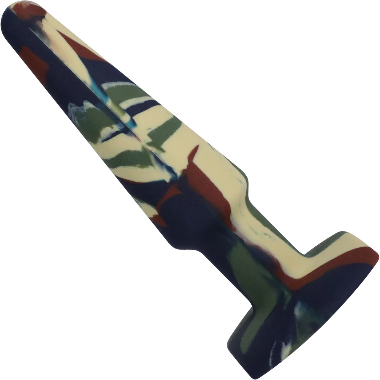 A-Play Groovy Silicone Anal Plug 5in - Image 2
