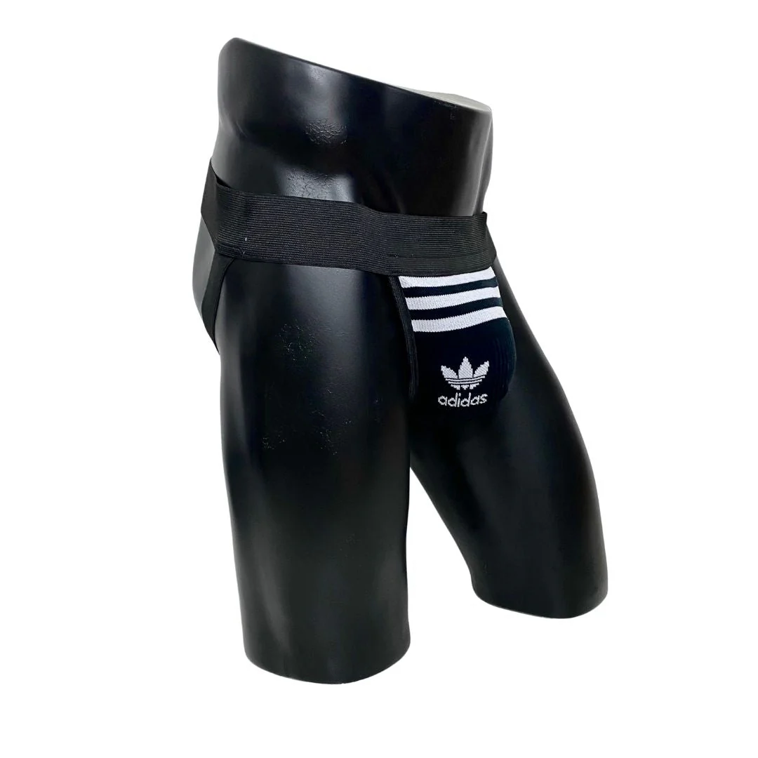 CLASSIC ORIGINALS SOCKS BLACK JOCKSTRAP BY SNEAKERMASK - Image 11