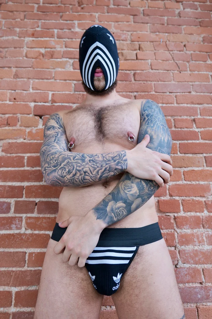 CLASSIC ORIGINALS SOCKS BLACK JOCKSTRAP BY SNEAKERMASK - Image 3