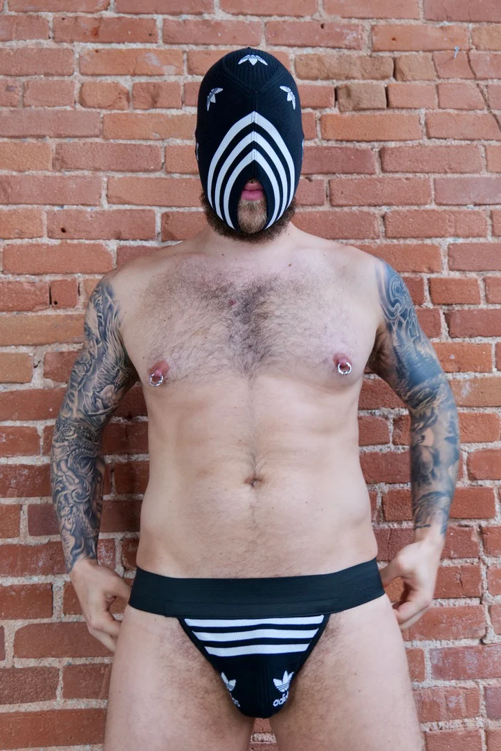 CLASSIC ORIGINALS SOCKS BLACK JOCKSTRAP BY SNEAKERMASK - Image 6
