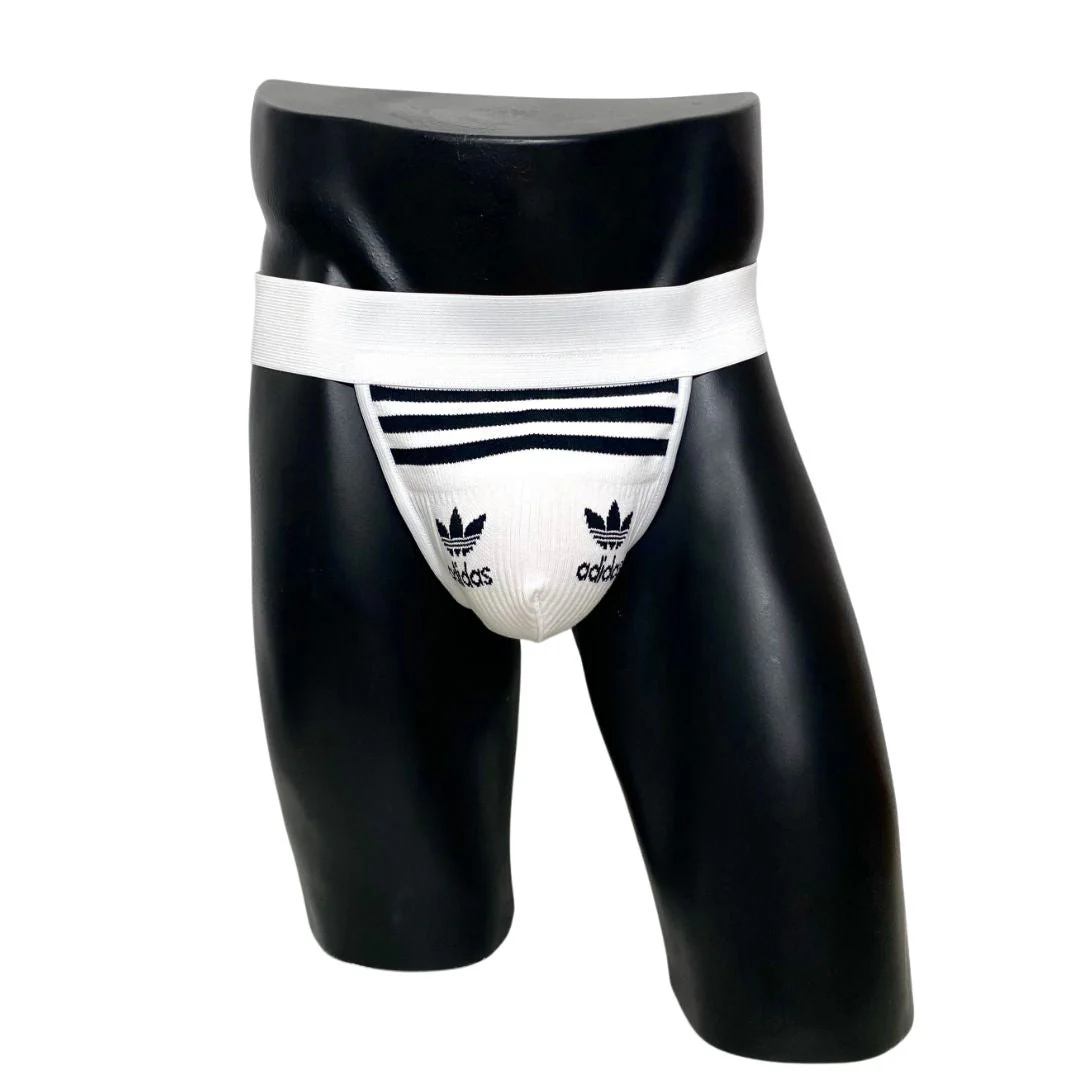 CLASSIC ORIGINALS SOCKS WHITE JOCKSTRAP BY SNEAKERMASK - Image 4