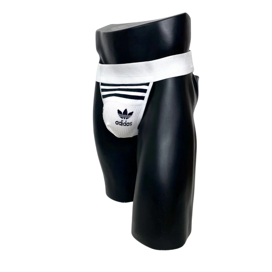 CLASSIC ORIGINALS SOCKS WHITE JOCKSTRAP BY SNEAKERMASK - Image 5