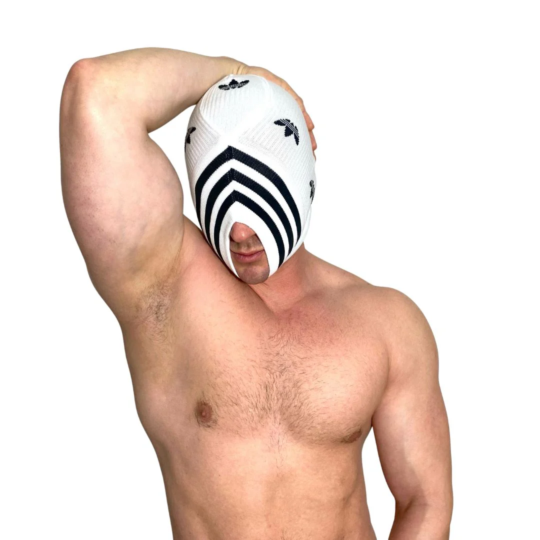 CLASSIC ORIGINALS SPORT SOCKSUCKER WHITE MASK BY SNEAKERMASK - Image 4