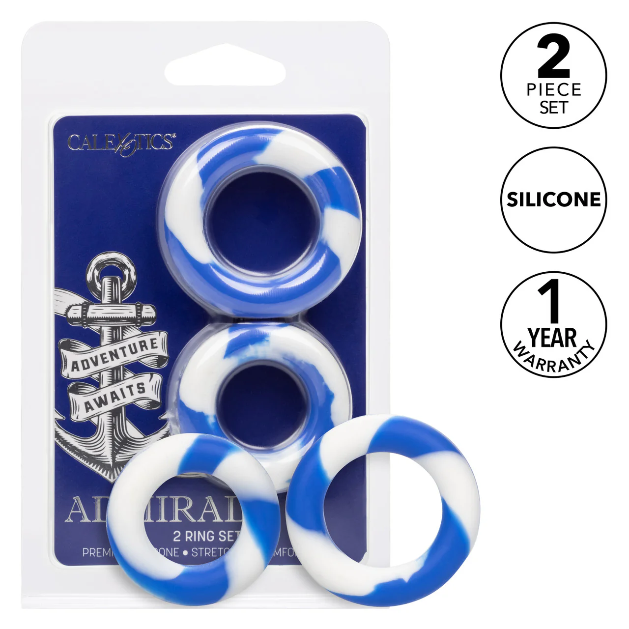 Admiral 2 Cock Ring Set - Image 6