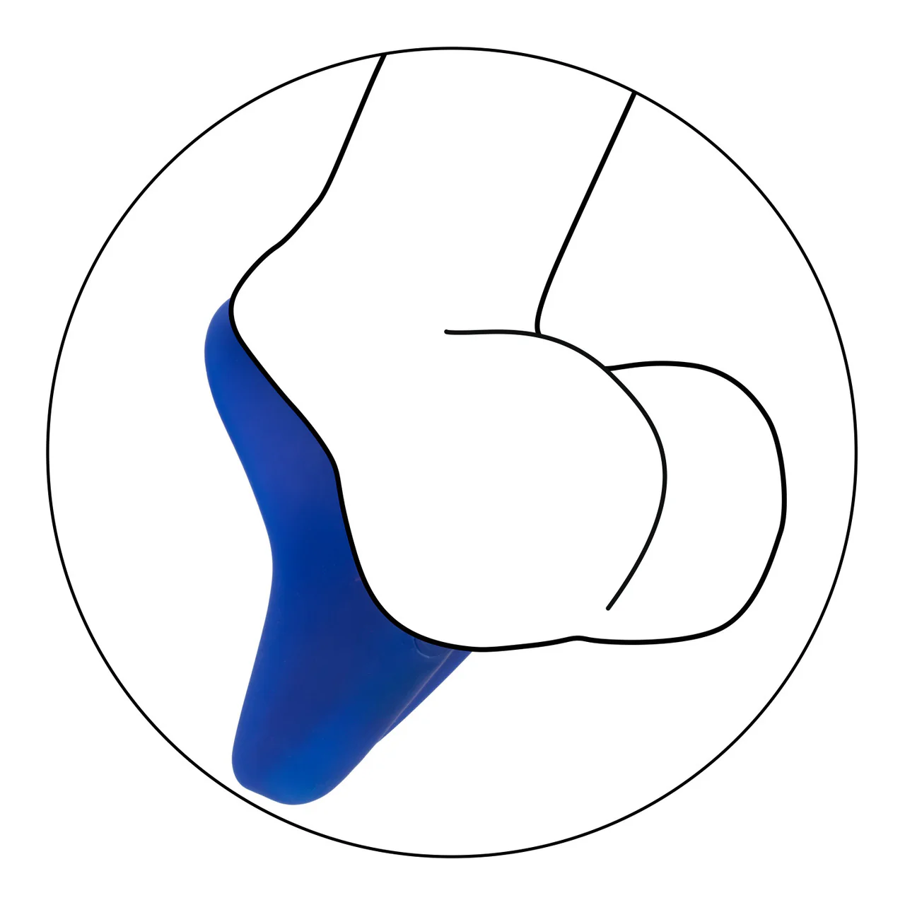Admiral Liquid Silicone Vibrating Perineum Massager & Ring - Image 11