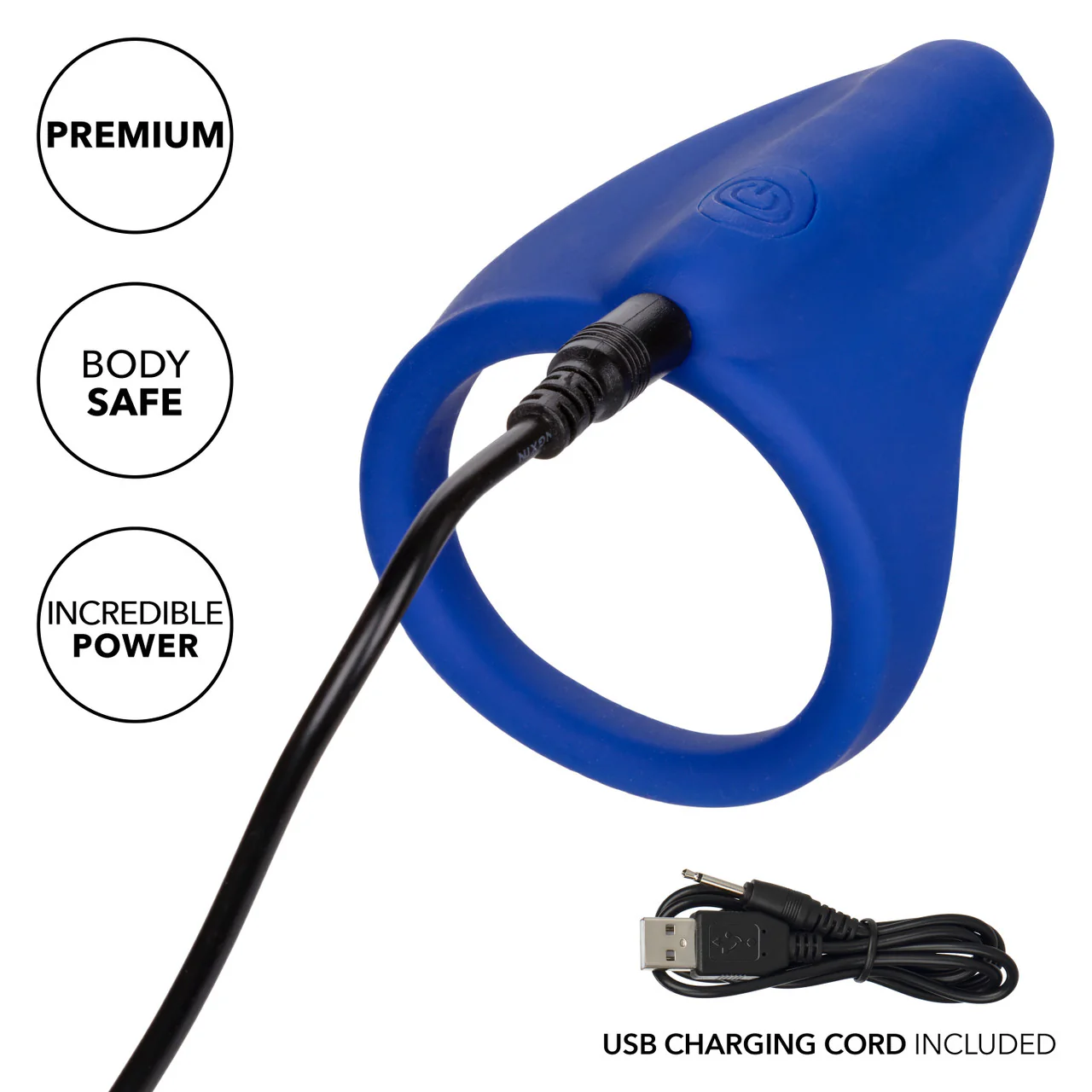 Admiral Liquid Silicone Vibrating Perineum Massager & Ring - Image 7