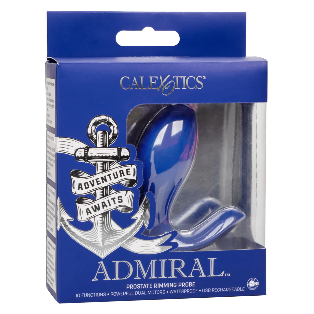Admiral Prostate Rimming Rechargeable Silicone Probe - Image 3