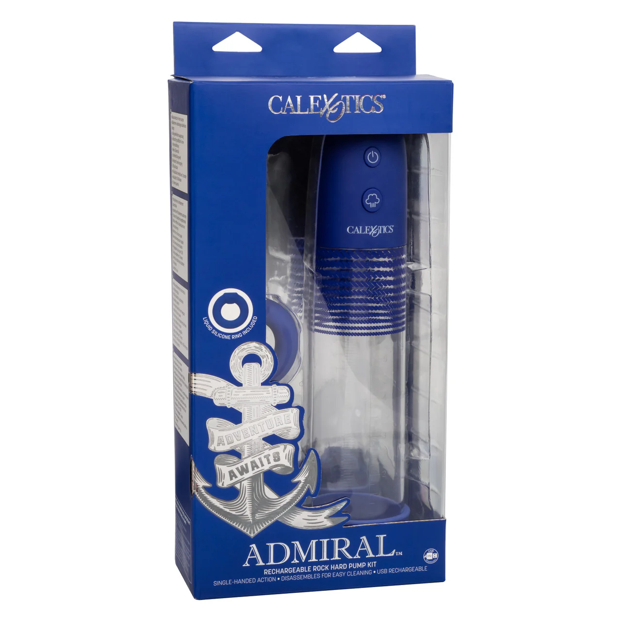 Admiral Rechargeable Rock Hard Pump Kit - Image 3