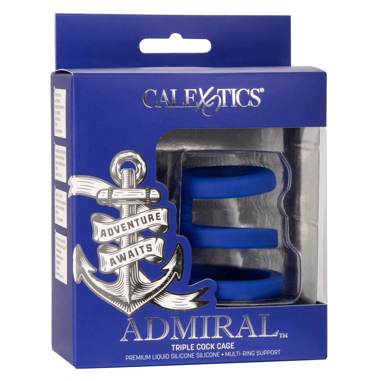 Admiral Triple Silicone Cock Cage - Image 3
