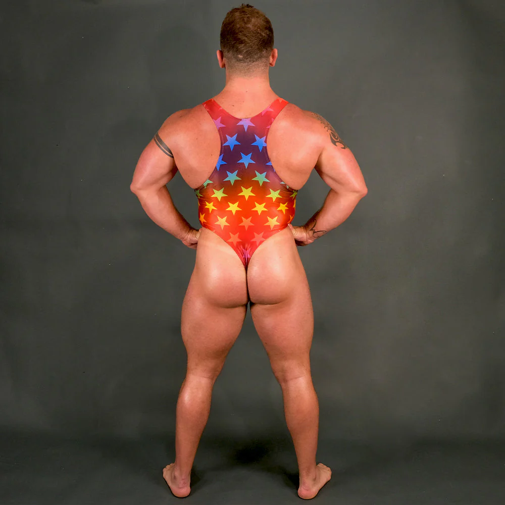 Alfons Dovana Multicolor Stars Bodysuit - Image 4