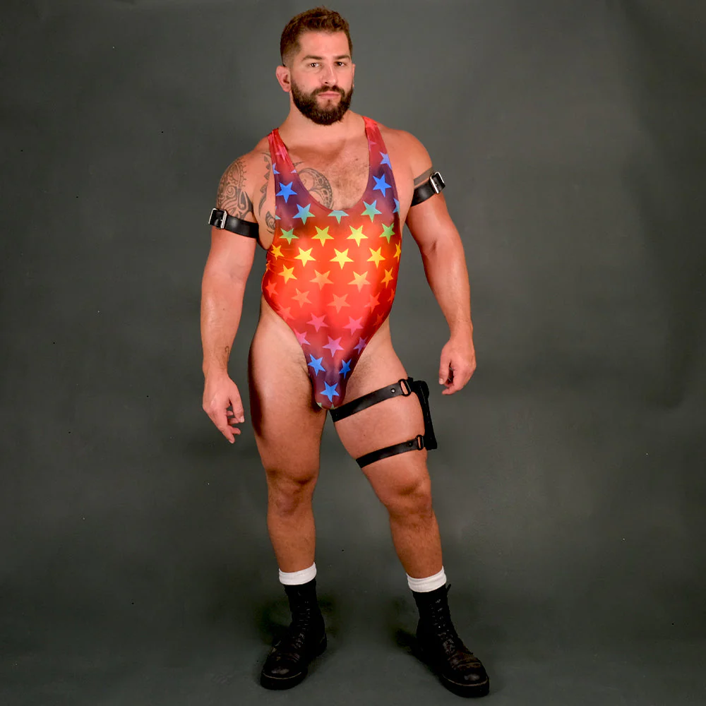 Alfons Dovana Multicolor Stars Bodysuit - Image 6