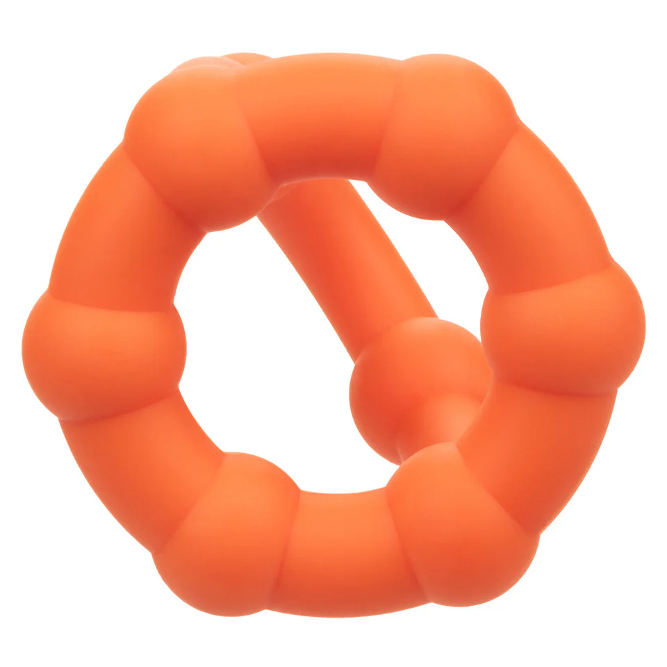 Alpha Liquid Silicone All Star Ring - Orange - Image 14