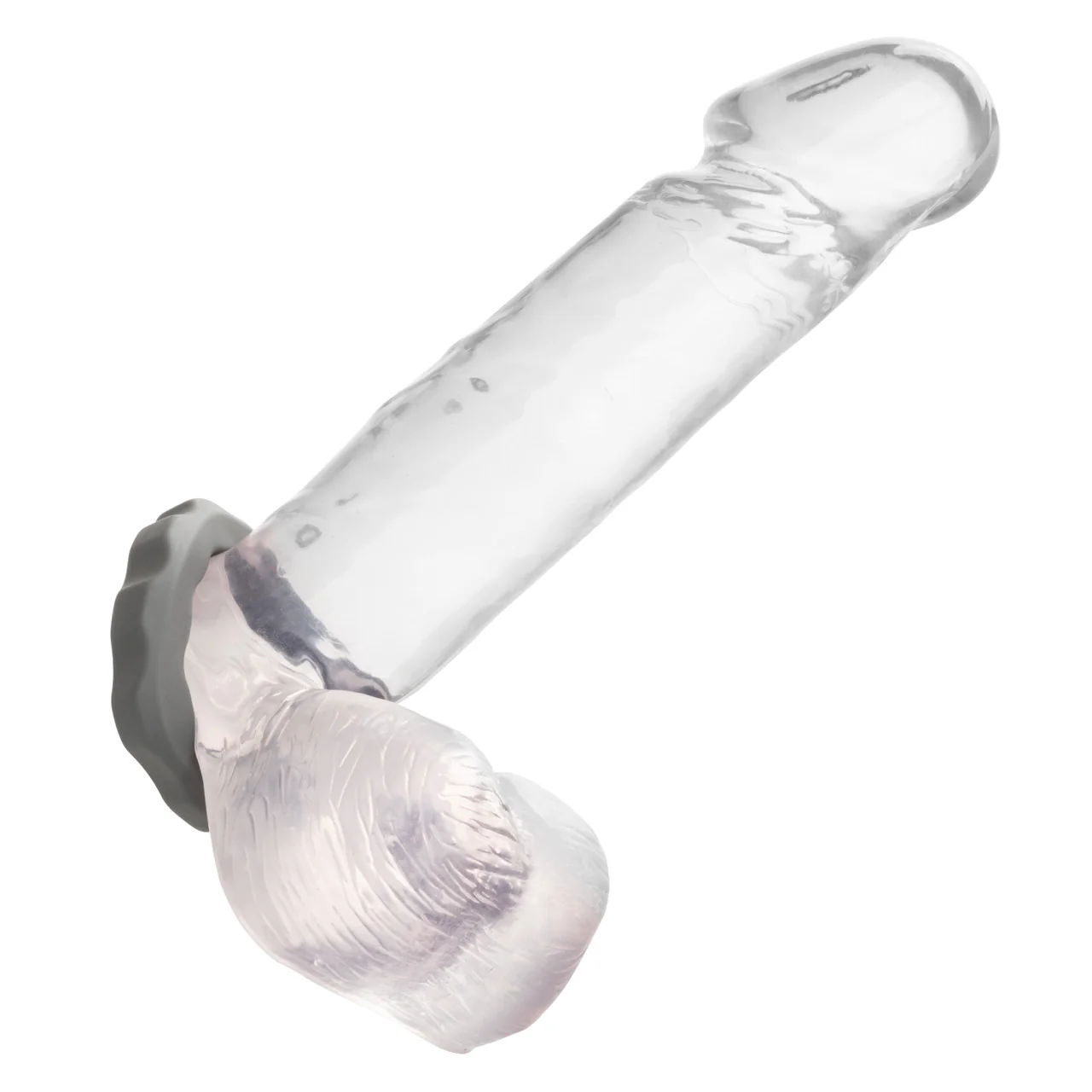 Alpha Liquid Silicone Erect Ring - Grey - Image 8