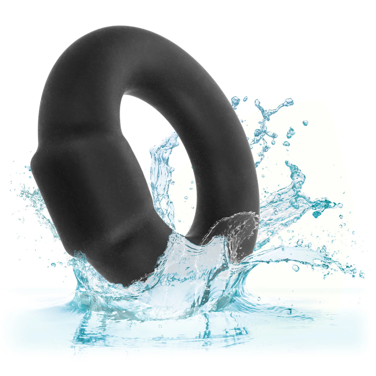 Alpha Liquid Silicone Optimum Ring - Black - Image 7