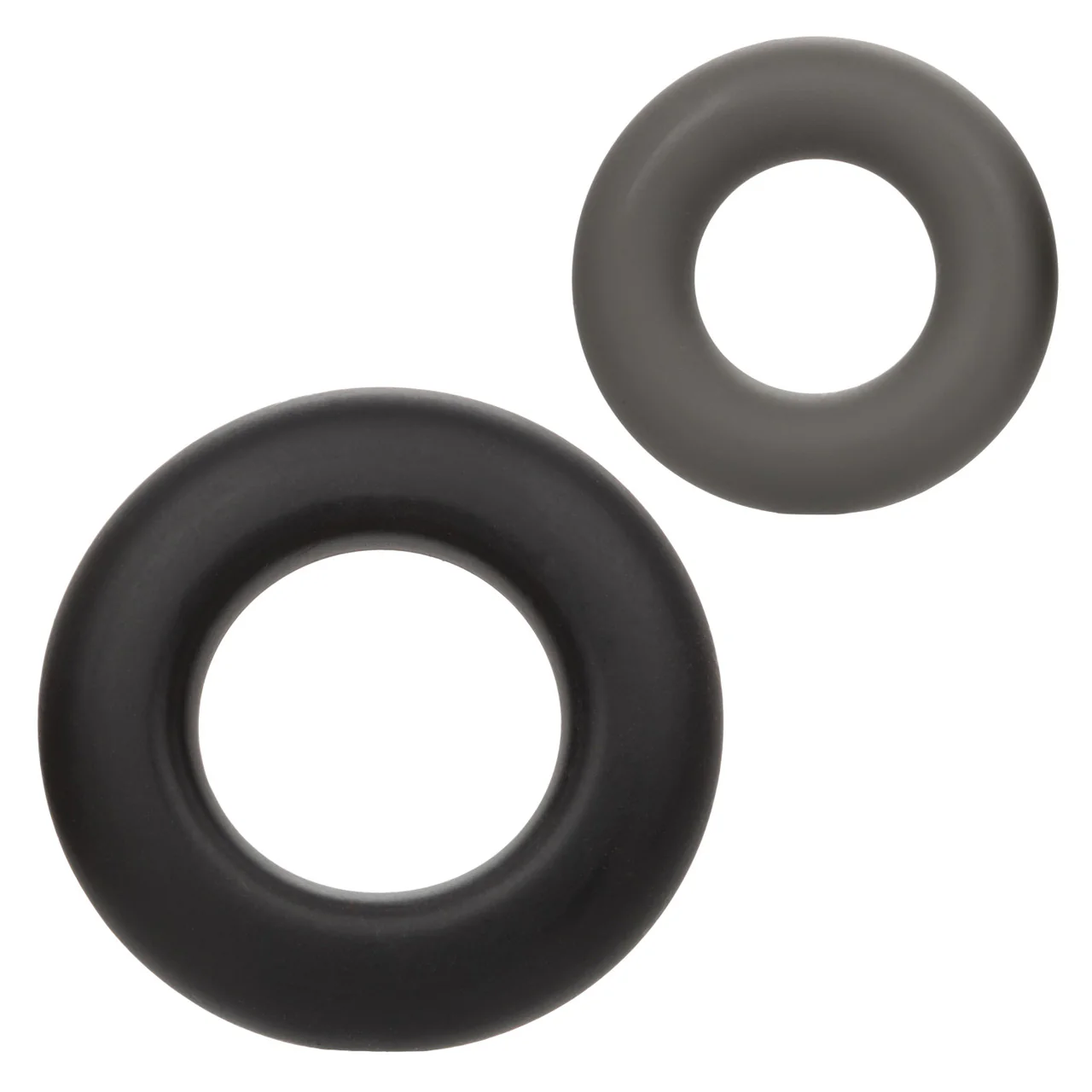 Alpha Liquid Silicone Prolong Cock Ring (2 Piece Set) - Image 2