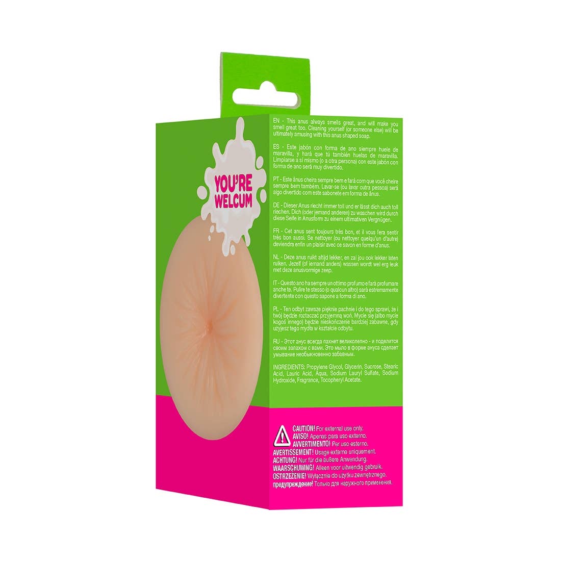 Amusing Anus-Shaped Bar Soap - Image 3