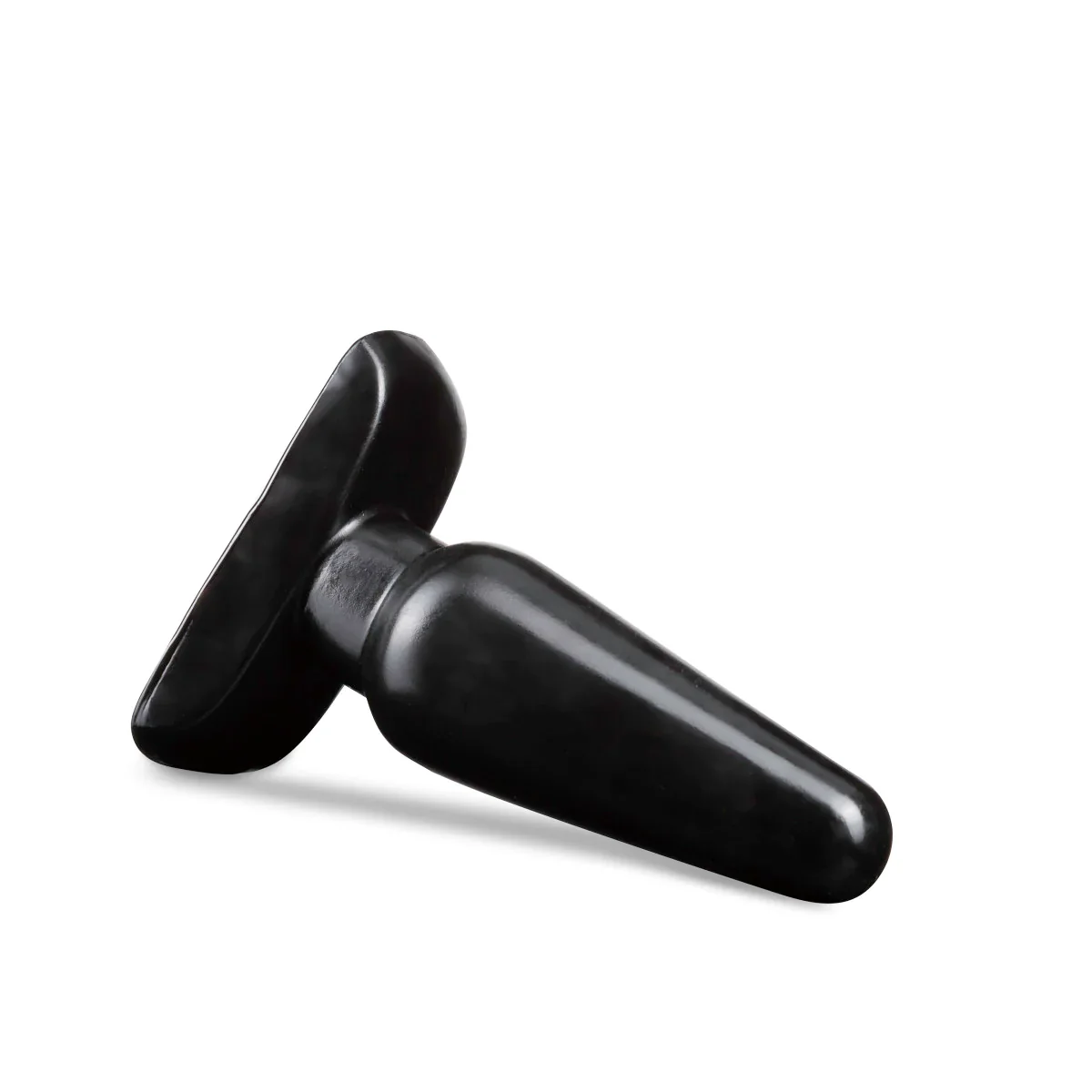 Anal Adventures Basic Black 4.75-Inch Anal Plug - Image 3
