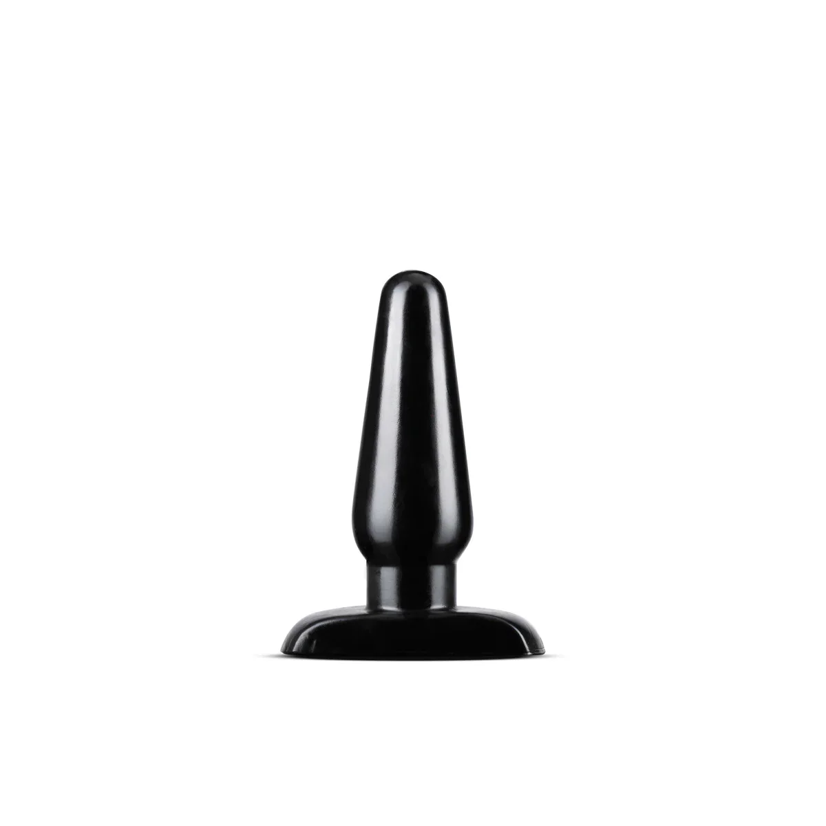 Anal Adventures Basic Black 4.75-Inch Anal Plug - Image 4