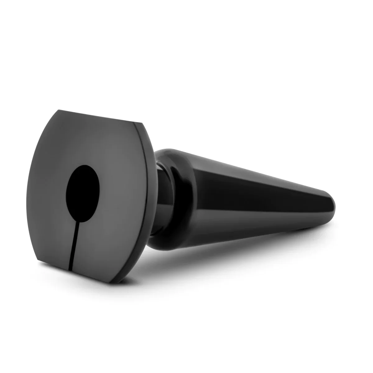 Anal Adventures Easy Black 4-Inch Anal Plug - Image 5