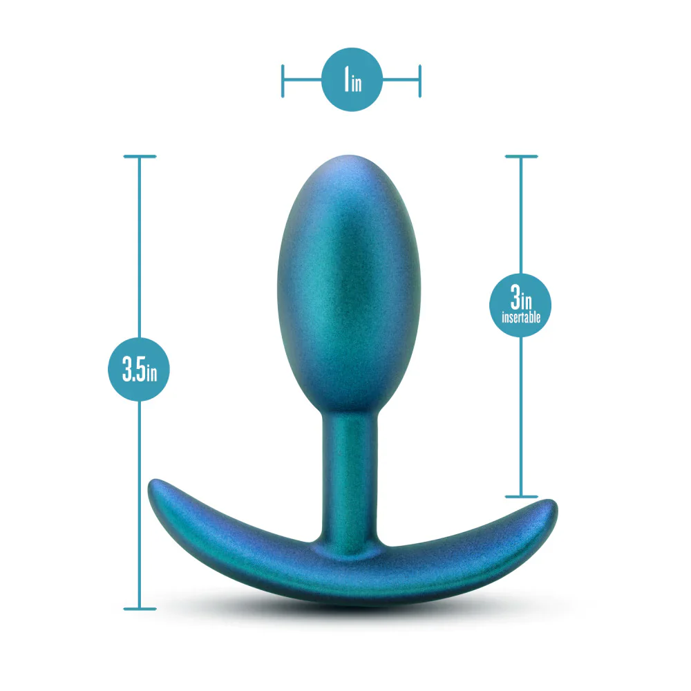Anal Adventures Matrix The Nebula Plug: 3.5 inch Vibrating Inner Ball Butt Plug - Image 3