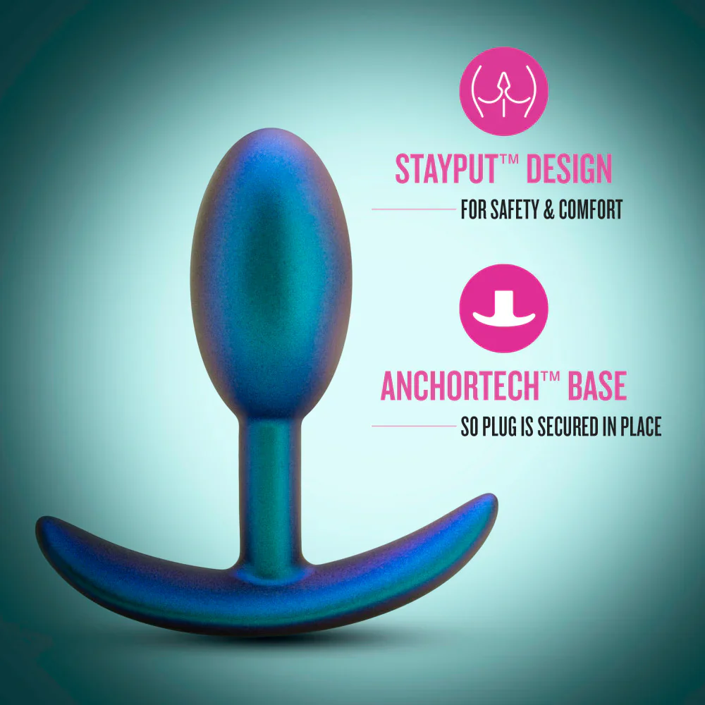 Anal Adventures Matrix The Nebula Plug: 3.5 inch Vibrating Inner Ball Butt Plug - Image 8