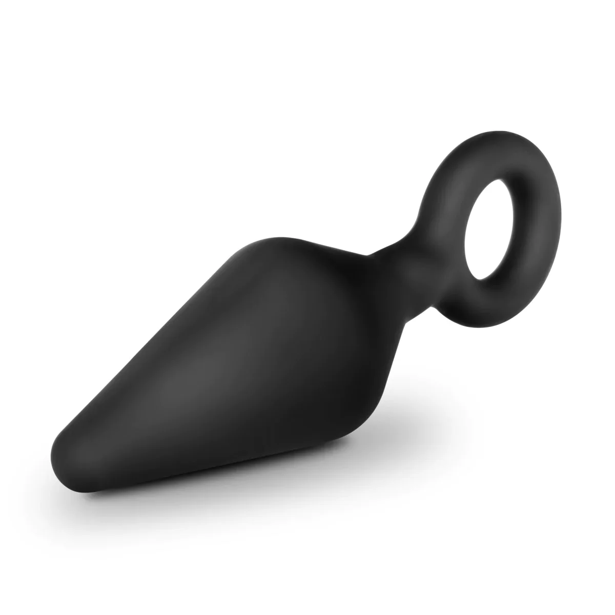 Anal Adventures Platinum Loop Black 5.25-Inch Anal Plug - Image 4