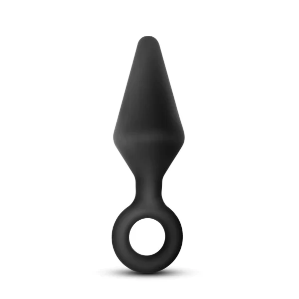 Anal Adventures Platinum Loop Black 5.25-Inch Anal Plug - Image 6