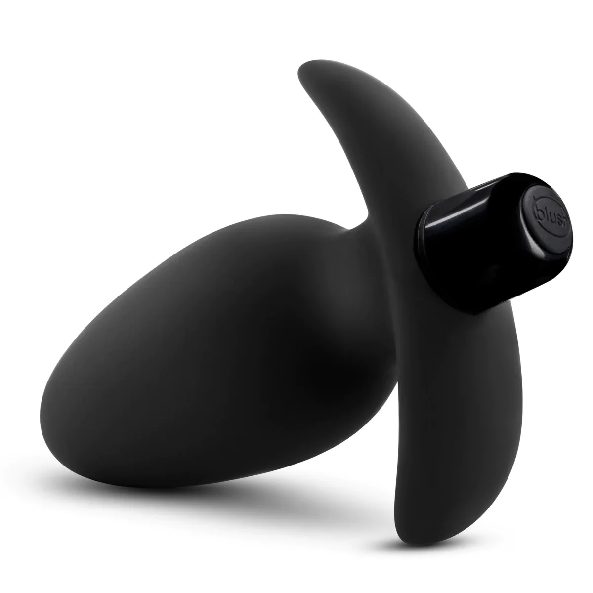 Anal Adventures Platinum Saddle Black 4.5-Inch Vibrating Anal Plug - Image 7