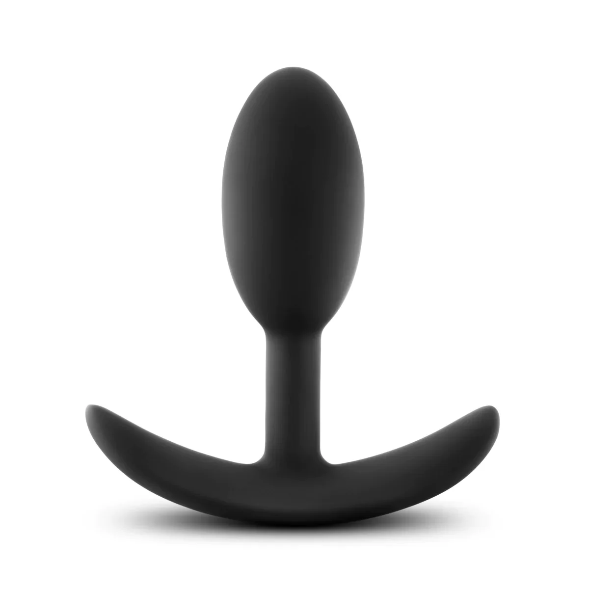 Anal Adventures Platinum Vibra Slim Black 3.5-Inch Anal Plug - Image 5