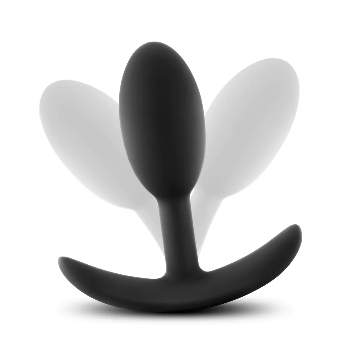 Anal Adventures Platinum Vibra Slim Black 3.5-Inch Anal Plug - Image 6